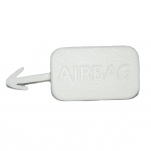 Заглушка стойки с надписью AirBag прямоугольная